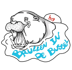 Brullen in de Bussel logo