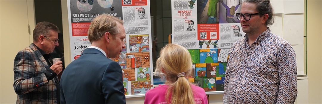 Burgemeester op bezoek bij h19