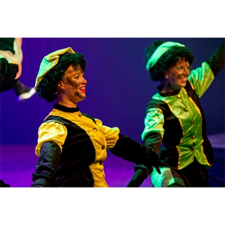 Sinterklaasvoorstelling in de Bussel