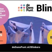Poster Blinkers dansdag voor amateurdansers uit Brabant, 22 januari 2023